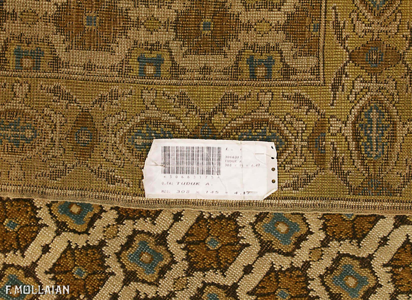 Teppich Indisch Antiker Tuduk n°:30663175